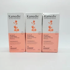 3 Kamedis Skin Restoring Solutions  CONTROL Scalp Lotion 3.38 oz