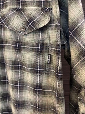 Patagonia Ombre Shadow Check Flannel Shirt Size M Vintage 90s | eBay