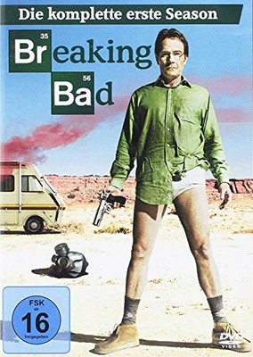 Breaking Bad Staffel 1 DVD Serie Bryan Cranston Aaron Paul Deutsch Englisch