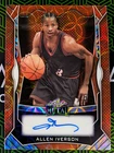 Allen Iverson 2026 Leaf Metal ON CARD AUTO Kaleidoscope 29/40 Philadelphia 76ers