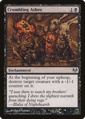 Crumbling Ashes EVE LP MTG