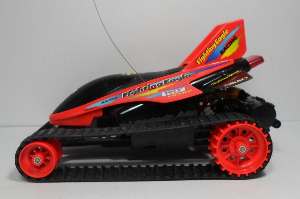NIKKO VTG VIPER NEON RED RACING CAR 1/18 27 Mhz R/C # 18410 NEW IN BOX WORKS - Image 4 of 4
