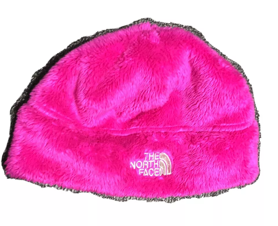 North face furry fleece pink sale