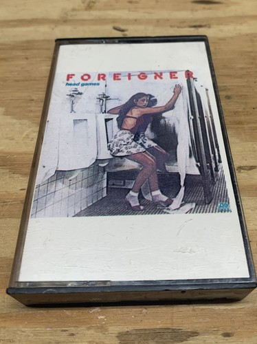 FOREIGNER HEAD GAMES Cassette Tape OG 1979 Classic Rock Pop Rare - 第 1/3 張圖片