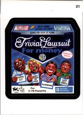 WACKY     TRIVIA   LAWSUIT   FOR MONEY  #  21  FREE SHIPPING  