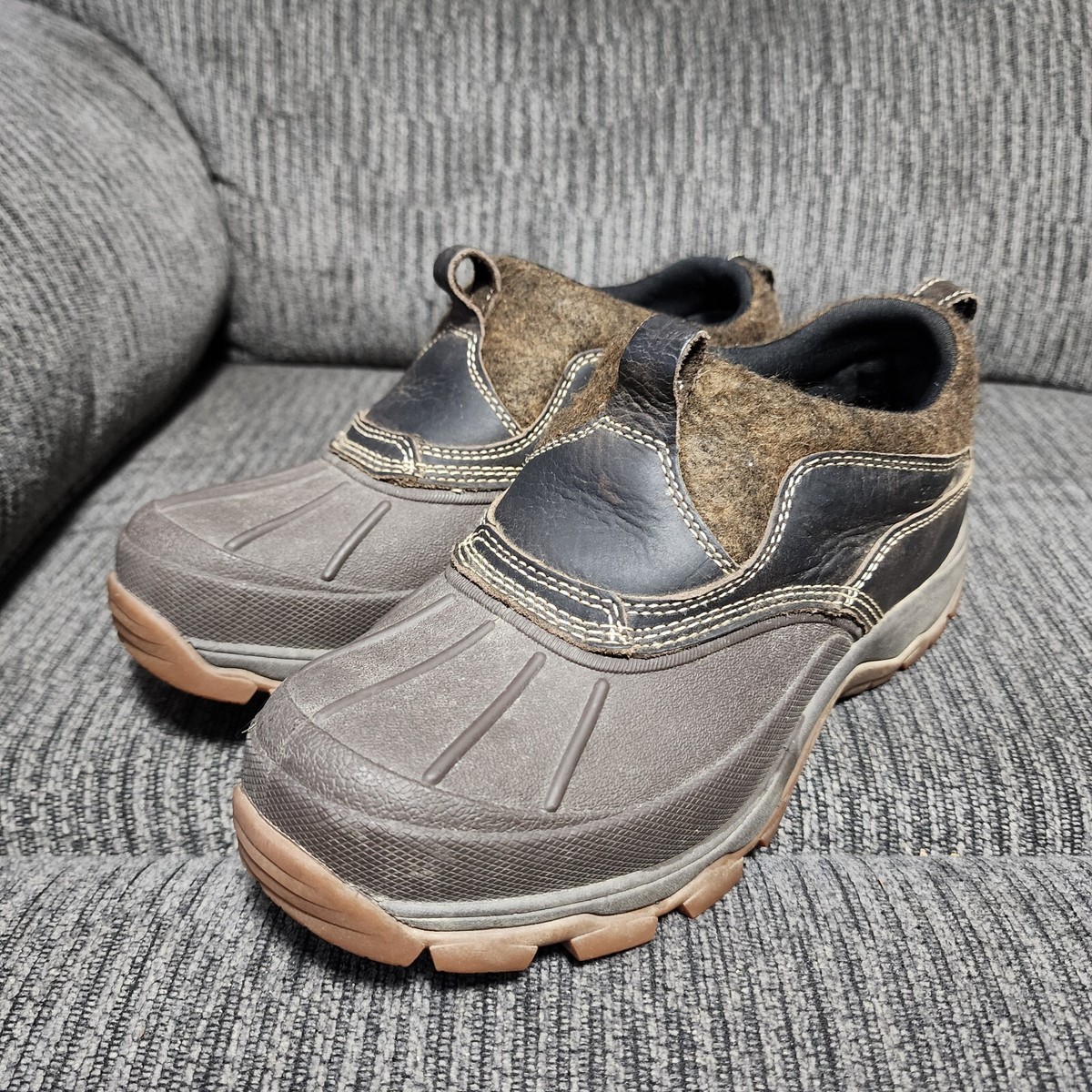 Men\'s LL Bean Vibram Soles Arctic Grip Hiking Shoes L.L. Bean LL Bean Men main image 4