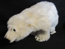 Steiff #062865 Eisbar Polar Bear 18" New with Tag 1990's PX982