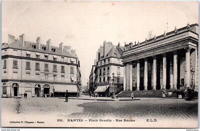 44 NANTES - Place Graslin - Rue Racine PAST/2441