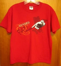 SENSES FAIL youth lrg T shirt Pointer Finger emo rock Ridgewood band New Jersey