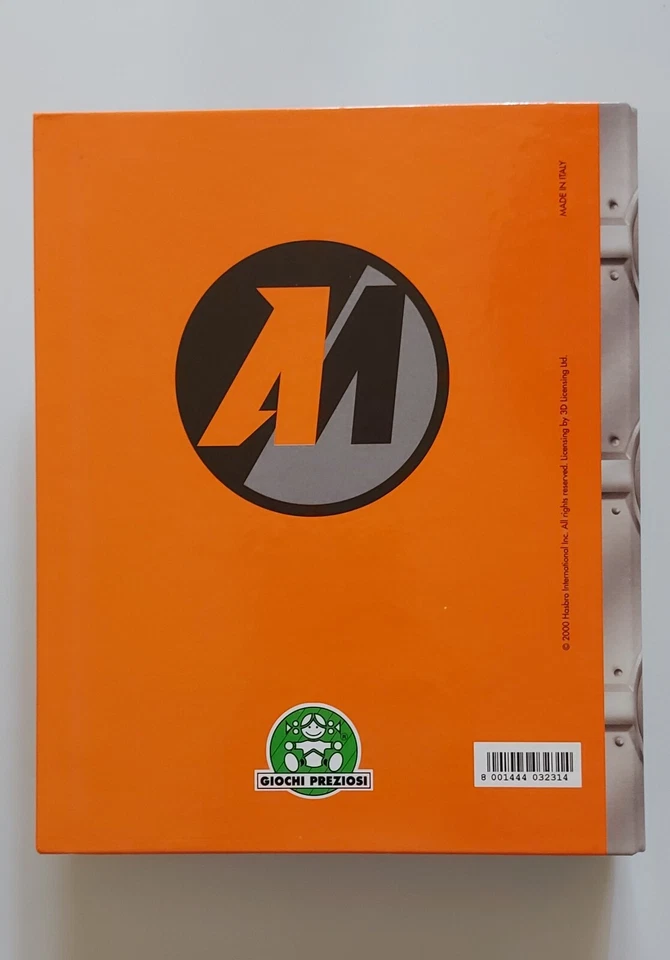 Raccoglitore Quaderno Anelli A5 Action Man Giochi Preziosi Hasbro 2000 Nuovo - Immagine 2 di 4