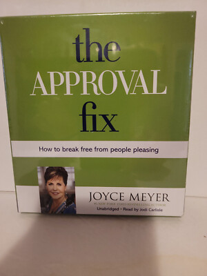 The Approval Fix by Joyce Meyer (Unabridged 3 CD's) - BRAND NEW