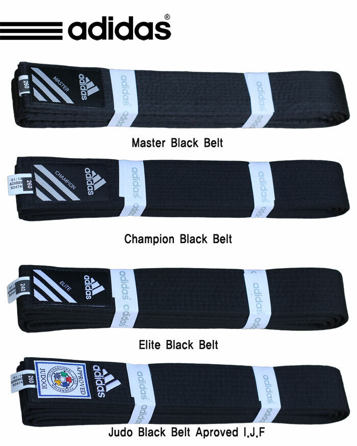 Comparable pared profundo Adidas Champion Black-Belt/Karatedo/Taekwondo,Judo Black Belt(Width 5cm) |  eBay