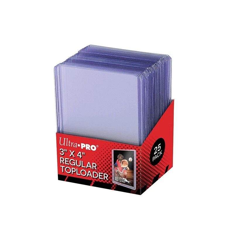 Ultra Pro Regular Toploader 3"x4" (25 Pack) - New/Sealed
