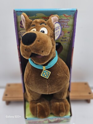 Scooby Doo Talking/Works Plush 1998 CartoonNetwork Equity Toys