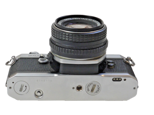 Pentax MX 35mm Manual CDS/LED Metered SLR + 50mm f1.7 SMC Pentax-M Objektiv - Bild 5 von 7