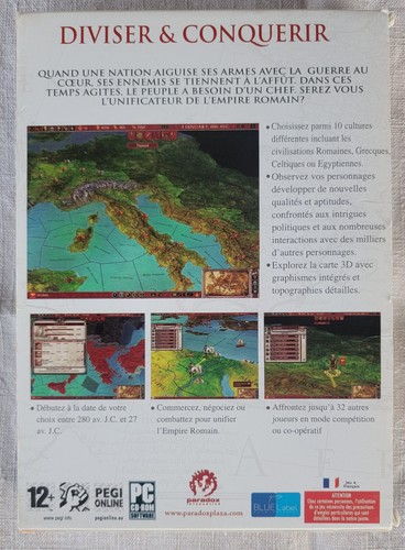 PC Game - Rome Europa Universalis - Complete and in Good Condition - Picture 2 of 3