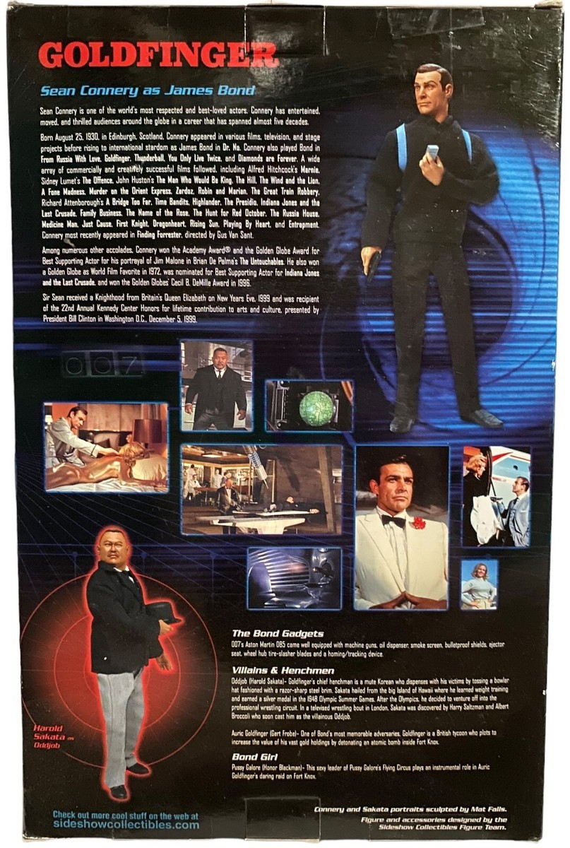 Sideshow Goldfinger James Bond 007 Sean Connery 12