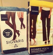 New SIGVARIS Beige Open Toe Graduated Compression Knee-high Size M4 40-50 mmHg