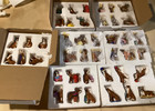 Danbury Mint Purely Boxer series, 42 boxer figurines, many holidays & ocassions