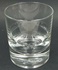 Crown Royal Lowball Glass Heavy Bottom
