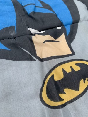 Sac De Couchage Batman DC Comics Pour Enfant - Taille 55x27 Pouces - Très Bon état