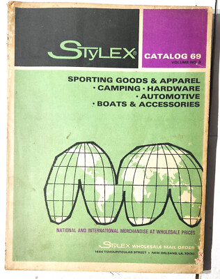 Vintage Stylex (mail order catalog) 1969 ￼ sporting goods, & apparel B9