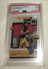 Kenny Pickett Clearly Donruss Rated Rookie 2022  PSA 7