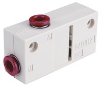 Smc Vacuum Ejector, Inline, Box Style With 1/4 Tube Pressure Port Size And Smc Vacuum Ejector, Inline, Box Style With 1/4 Tube Pressure Port Size And