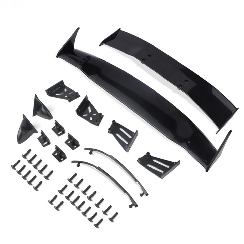 Upgrade Rear Wings Kits for 1/10 RC Racing Drift Car Road Body Rear Spoiler Wing - Image 2 of 4