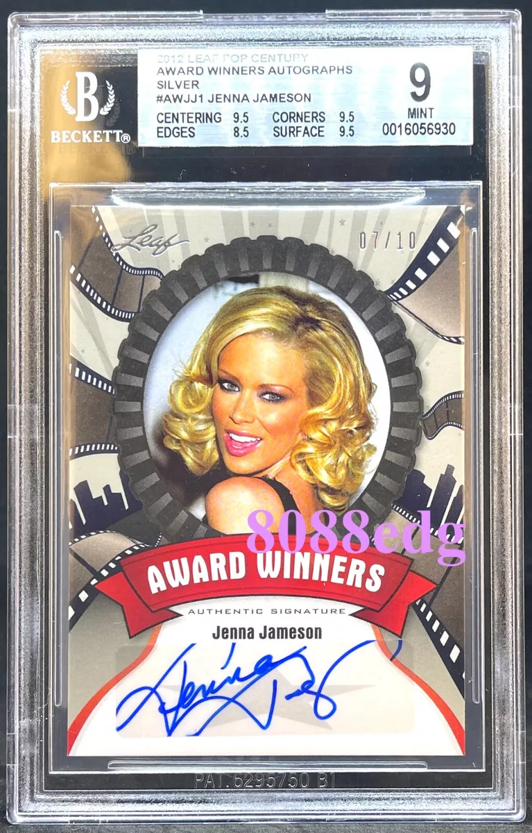 2012 POP CENTURY AWARD WINNER AUTO: JENNA JAMESON #7/10 AUTOGRAPH XXX PORN  BGS 9 | eBay