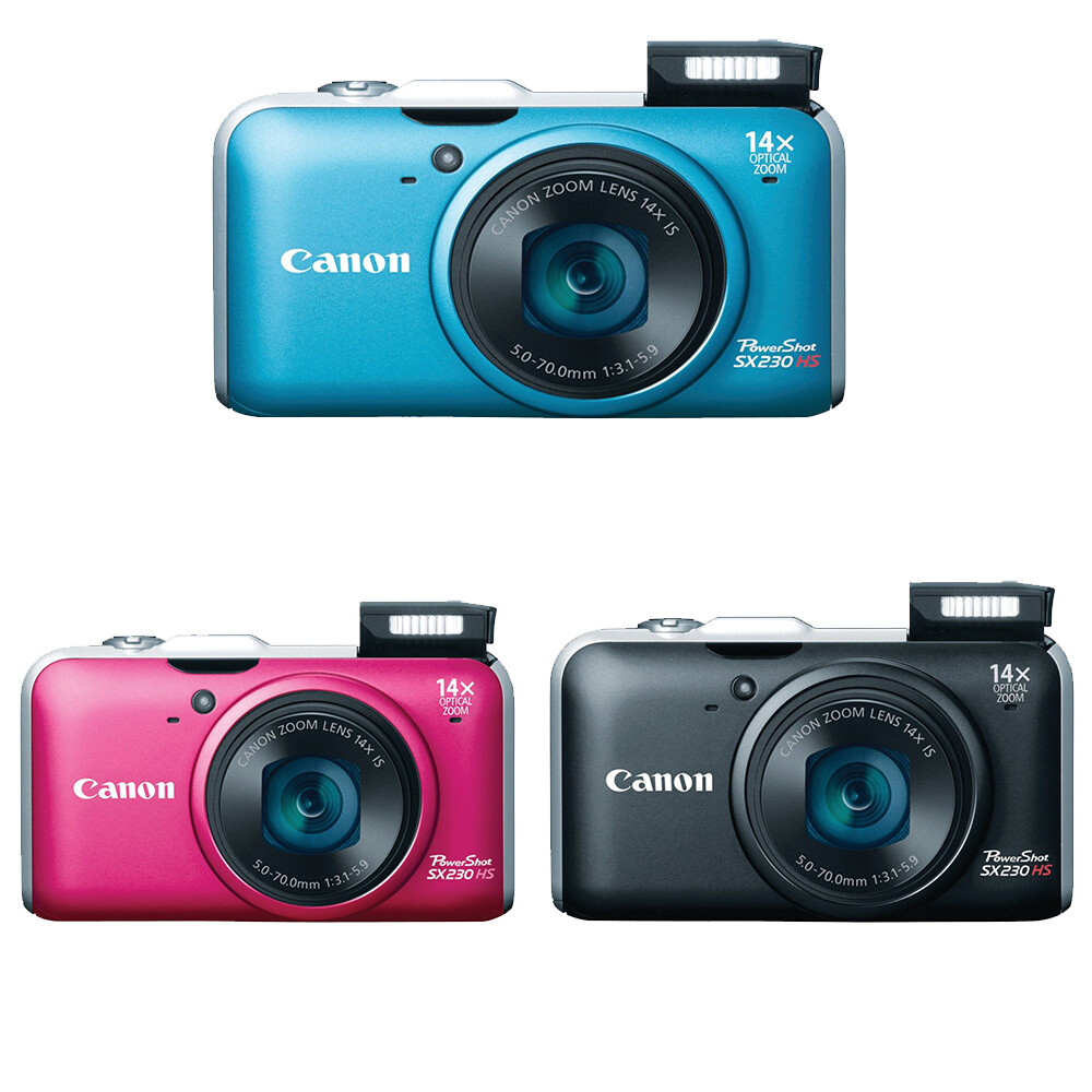 Canon PowerShot SX230 HS 12.1 MP CMOS Digital Camera 14x Image