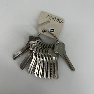 SET OF 10 HPL 002 Lock Guide Master Key Set 725DKS #0-9 | eBay