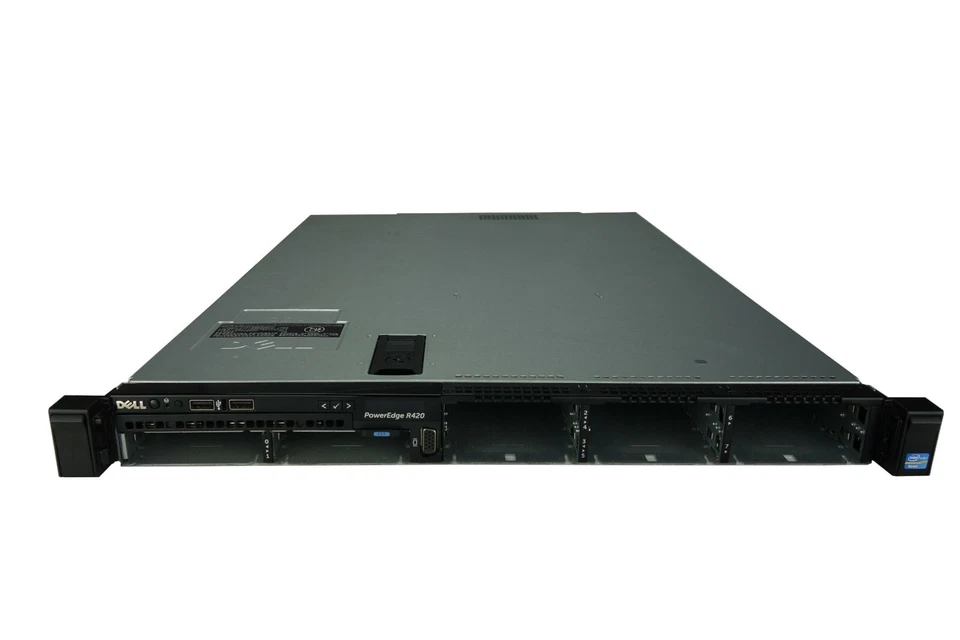 Dell PowerEdge R420 1U Server 8SFF 2x E5-2430v2 2.5GHz 6C 48GB 2x 600GB 10K H710 - Image 2 of 3