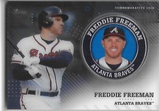 2020 Topps Series 2 Baseball Player Medallions Freddie Freeman Braves