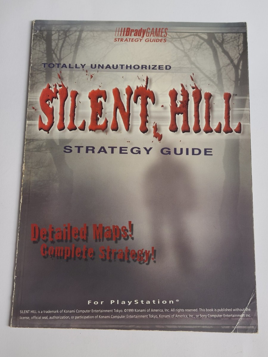 Silent Hill Official Strategy Guide Brady Games PS1 Playstation