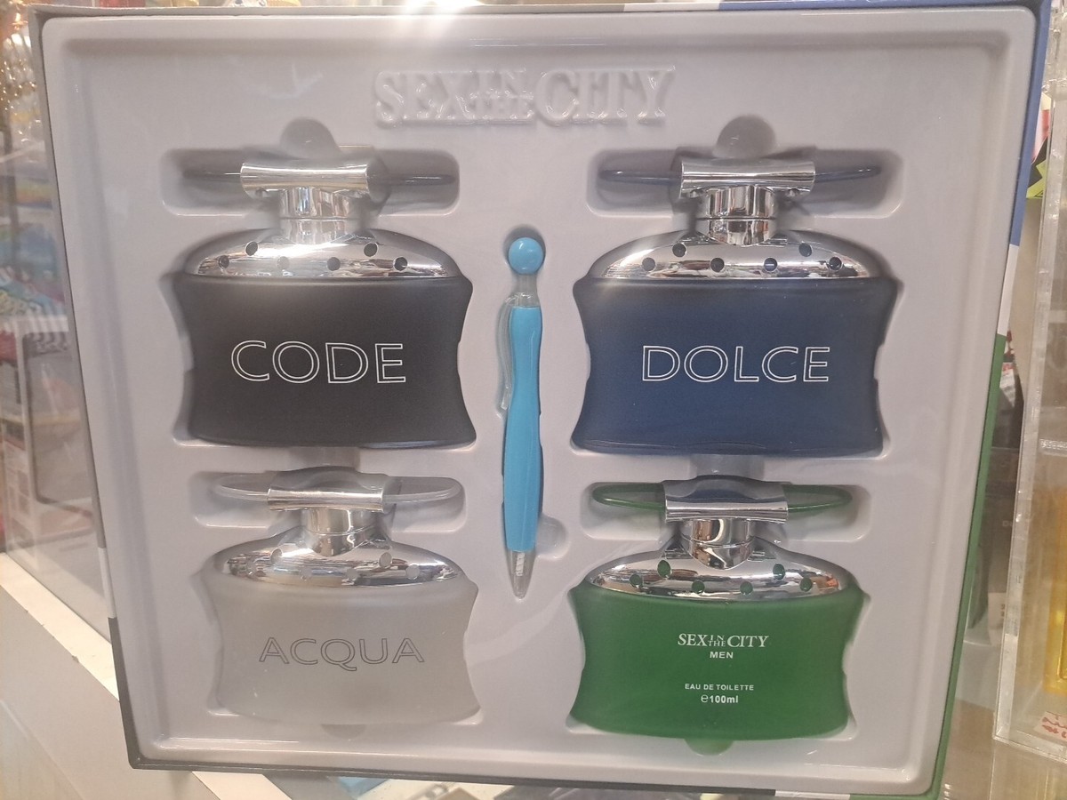 Sex In The City Urban Collection Mens 5 Pc Cologne Set HTF Dolce