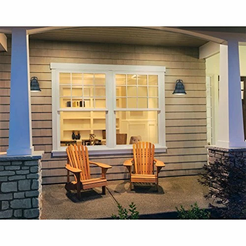 Светодиодный настенный светильник Westinghouse Orson One-Light, полированная маслом бронза, призматические линзы - Изображение 4 из 4