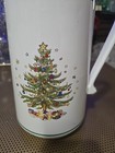 Nikko Happy Holidays Thermal Carafe & Lid Vacuum Christmas Tree Coffee  Vintage — photo 2