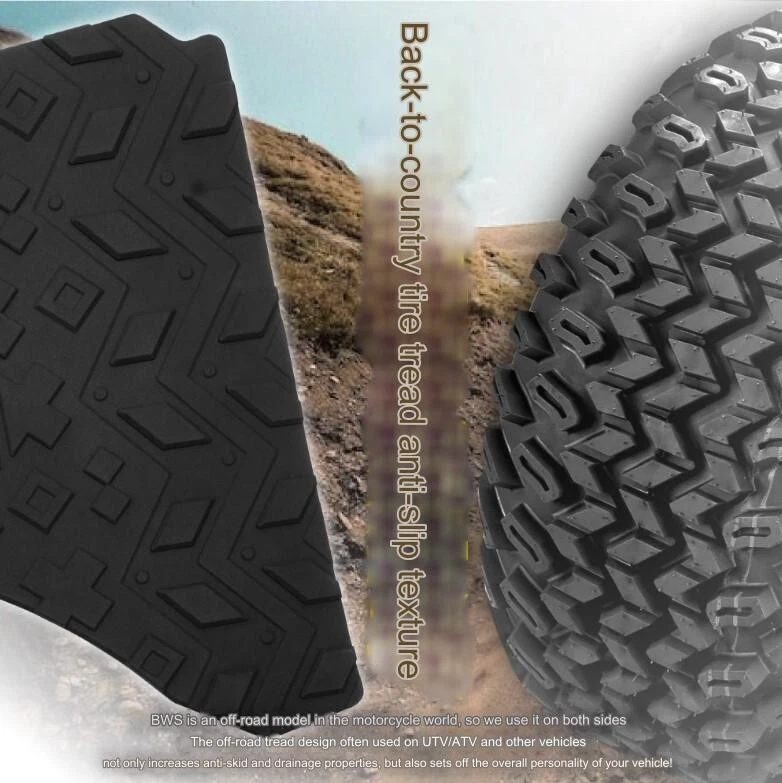 Tapete/borracha antiderrapante para Yamaha Zuma 125 2022-2025 - Imagem 2 de 4