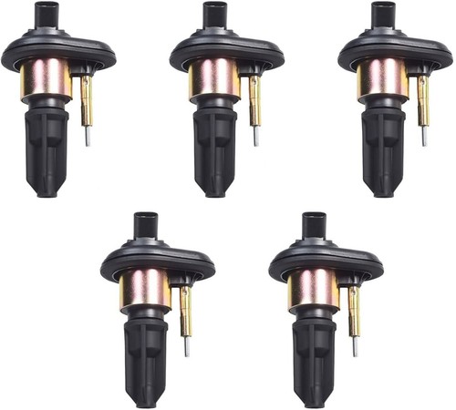 5x Spark Plug & 5x Ignition Coil for Chevrolet Trailblazer 4.2L - Picture 2 of 9