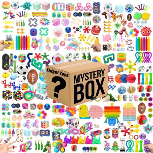 Paquete de 10 piezas de juguetes calmantes aleatorios para regalos misteriosos bolsa sorpresa juego de calmantes antiestrés - Imagen 1 de 5