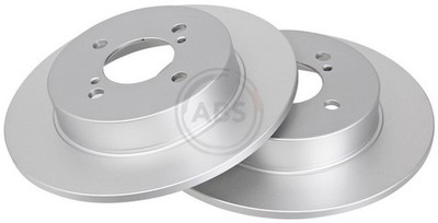 2x A.B.S. Bremsscheibe BESCHICHTET 18268 für SUZUKI SWIFT NZ FZ 4 AZG412 ZC72S