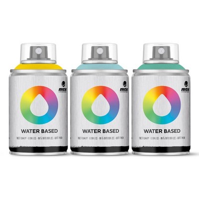 MTN Montana Colors Tropical-Sprühfarbe auf Wasserbasis Werkstattpaket (3 x 100 ml)