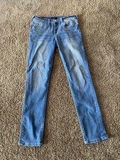 True Religion Rocco Relaxed Skinny Boys Jeans Size 14 Blue Cotton Denim