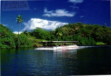Vintage Postcard - Hawaii - Wailua River Cruise