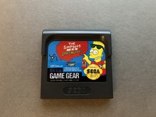 Simpsons: Bart vs. The Space Mutants (Sega Game Gear, 1992) Cartridge Tested
