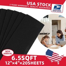 20pcs 4"x12" Activated Charcoal Carbon Pre-Filters Air Conditioner Reduce Dust