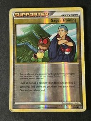 Sage's Training Reverse Holo - HeartGold & SoulSilver Undaunted #77/90