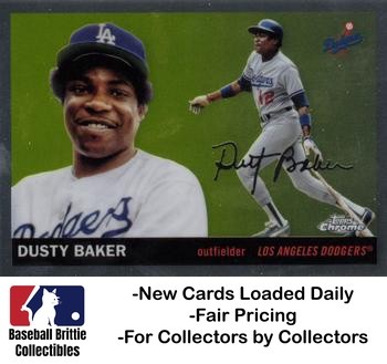 2025 Topps Chrome Platinum #391 Dusty Baker Los Angeles Dodgers