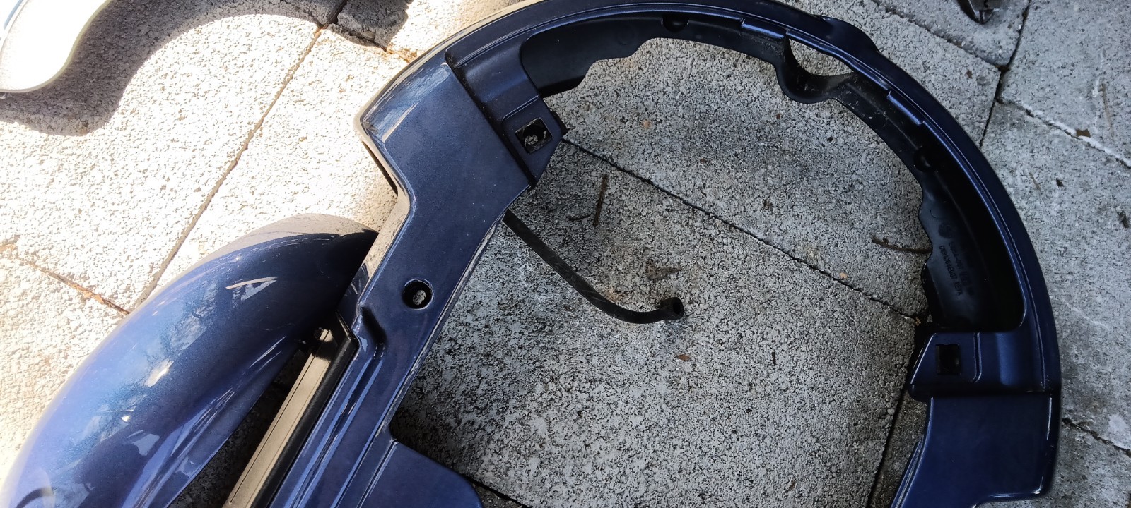 Jet 3 Ultra Blue Shroud With Fender Covers For Power Wheelchair